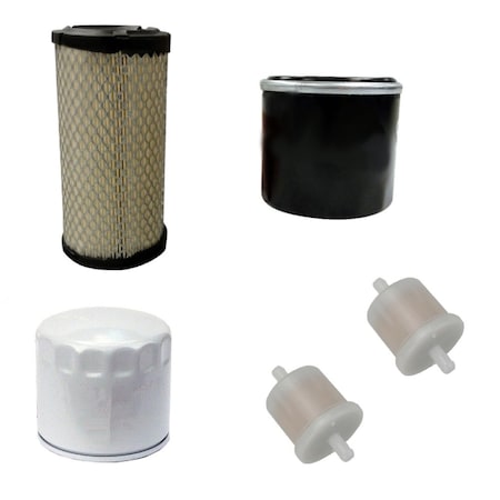 Aic Replacement Parts Air Fuel Oil Hyd Filter Kit Fits Kubota BX1500 BX1800 BX1830 BX1850 BX1860 BX187 6673752-FILTERS